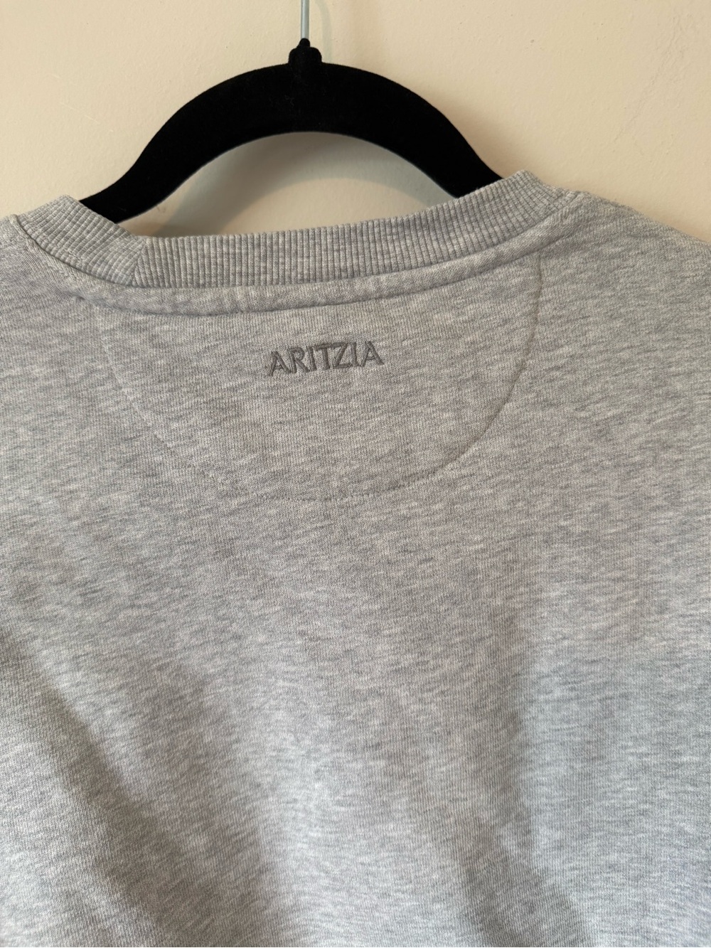 63. | Aritzia | Sweatfleece Cozy Fleece |Grey Crewneck Sweatshirt | XS - Picture 4 of 7